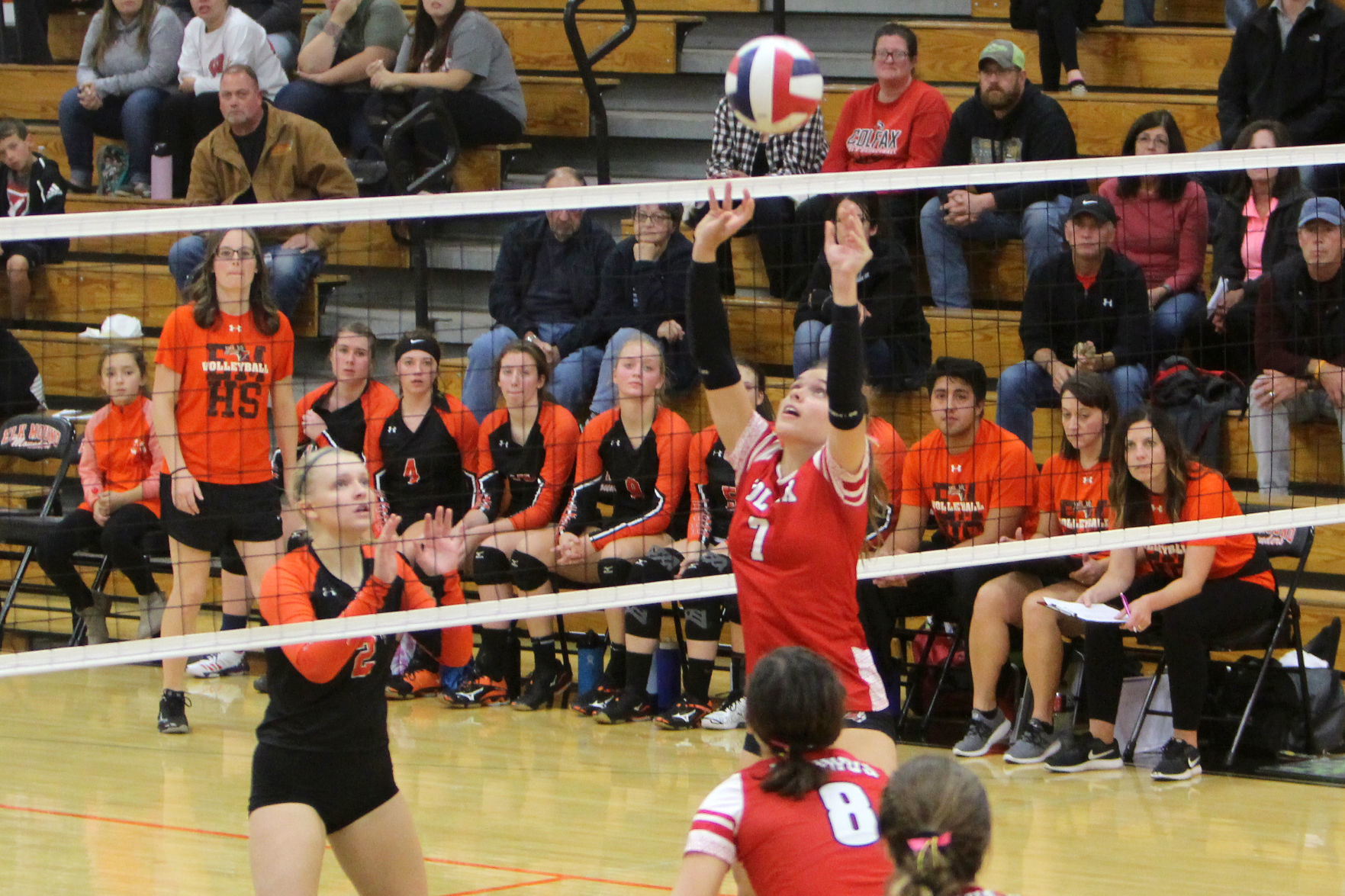 Colfax at Elk Mound volleyball 10-17-19